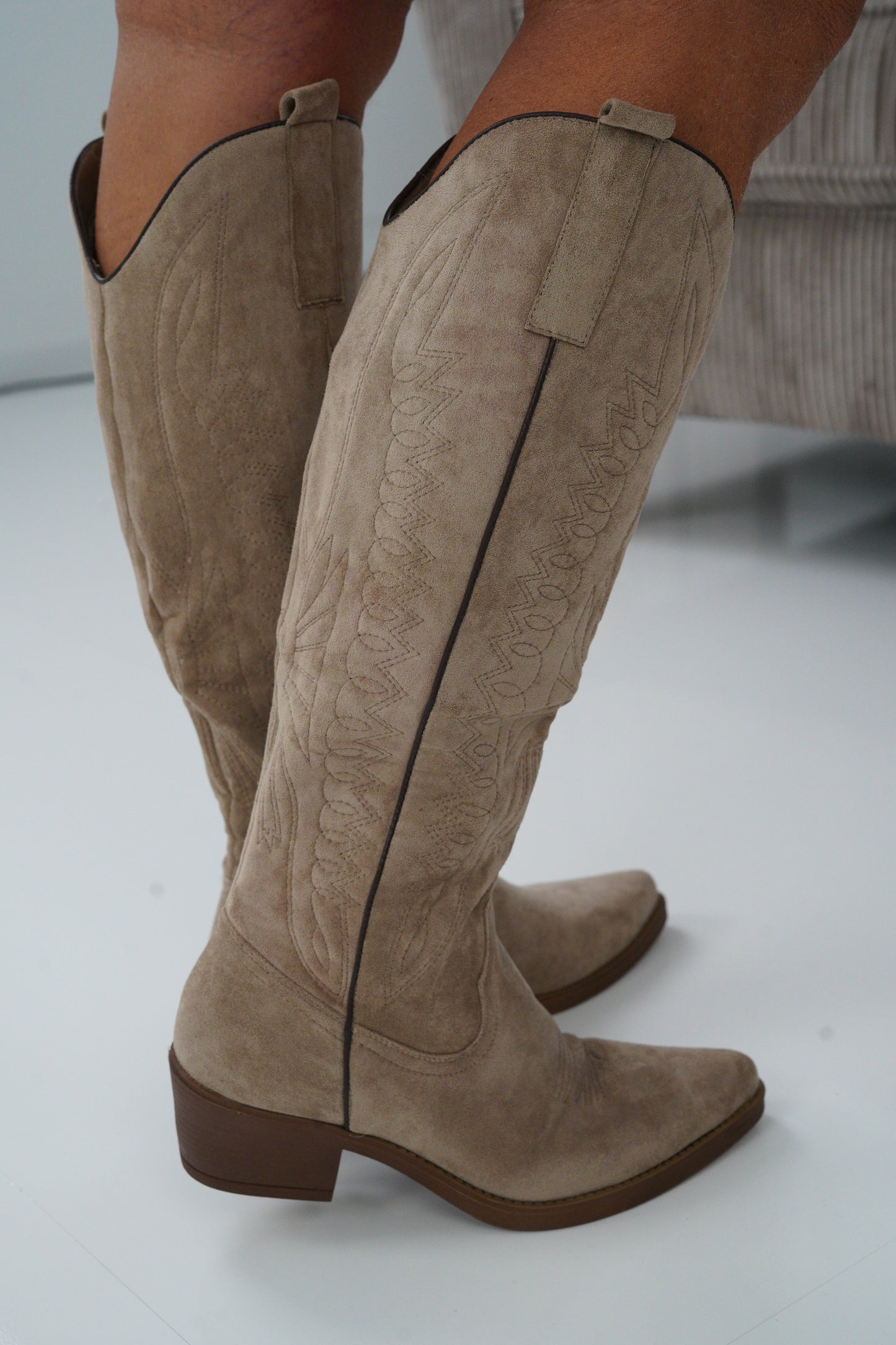 Westernstiefel Lang (Gr.36-40)
