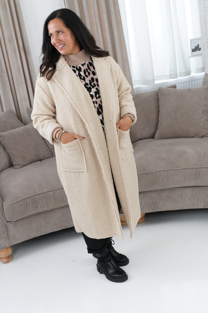 Leo Pullover in Leo-Camel (42-46+)