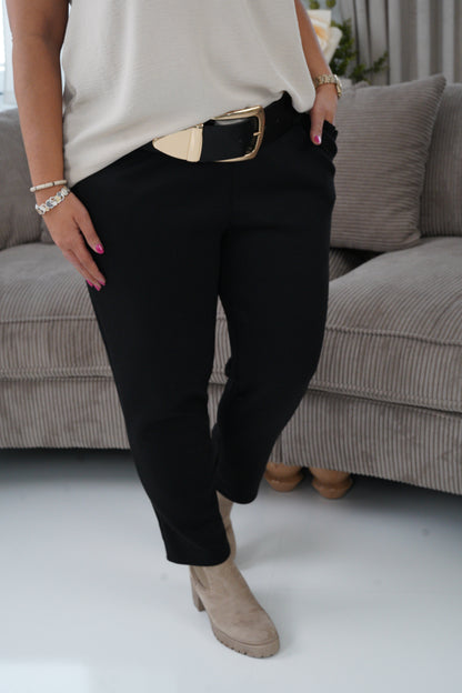 Joggpant in Schwarz (42-46)