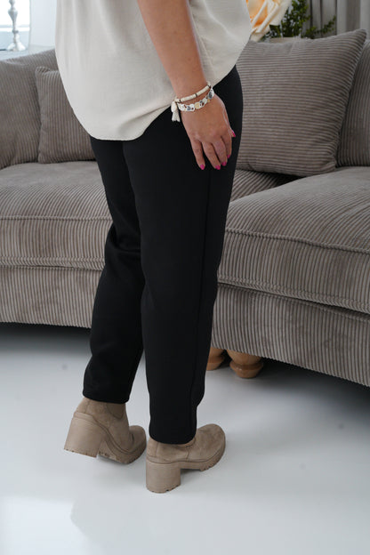 Joggpant in Schwarz (42-46)