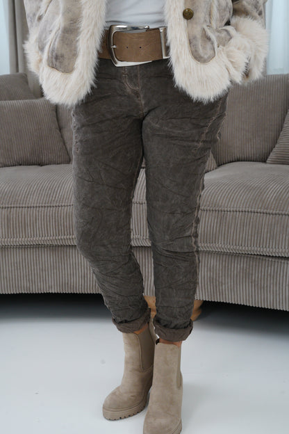 Joggpant in Kakao (38-42)