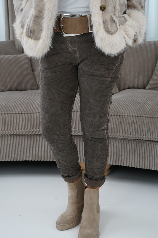 Joggpant in Kakao (38-42)