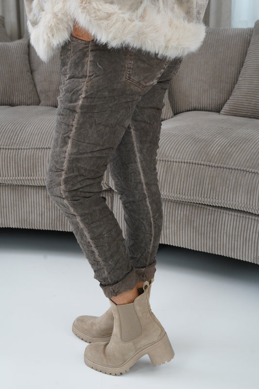 Joggpant in Kakao (38-42)