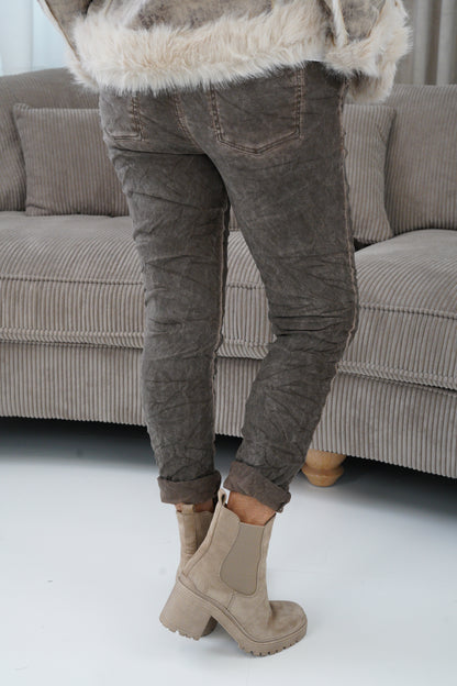 Joggpant in Kakao (38-42)