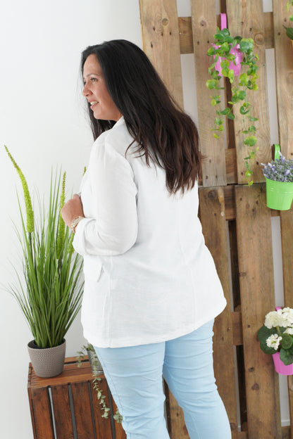 Blazer in Weiß (40-44)
