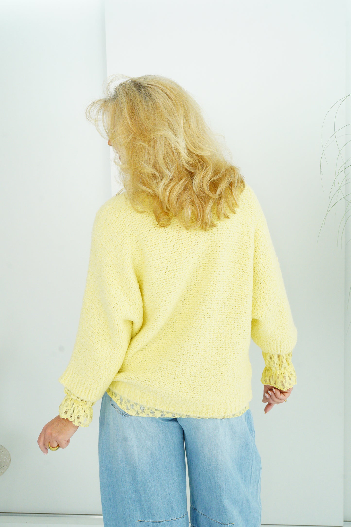 Pullover in Gelb (40-44)