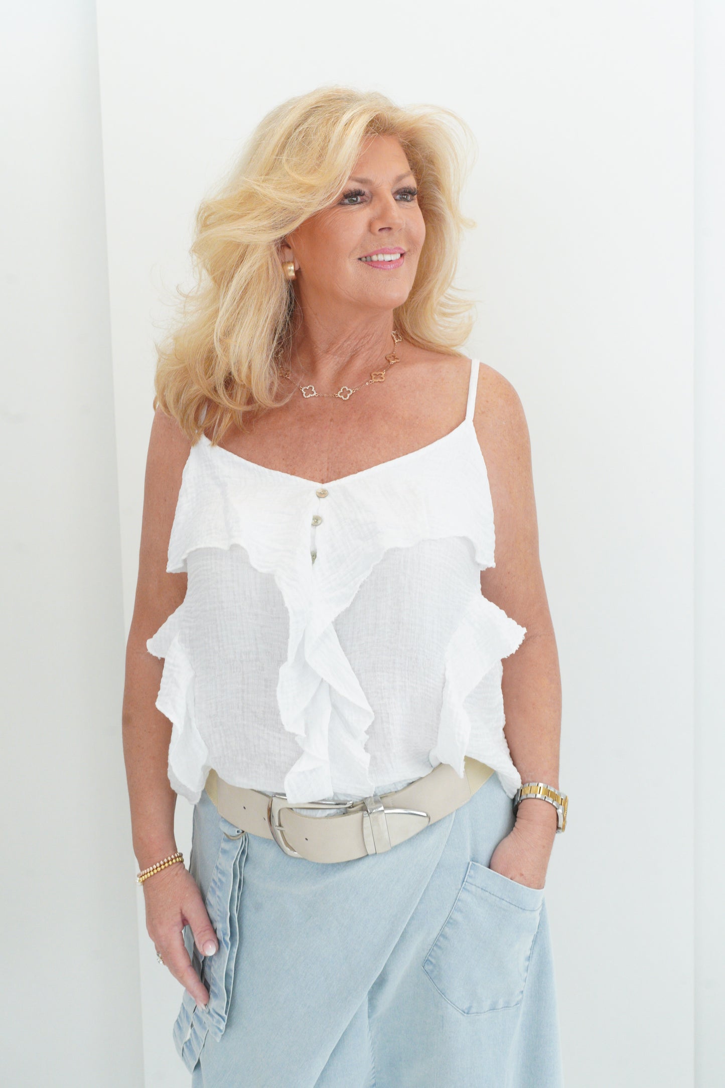 Top in Weiß (38-42)