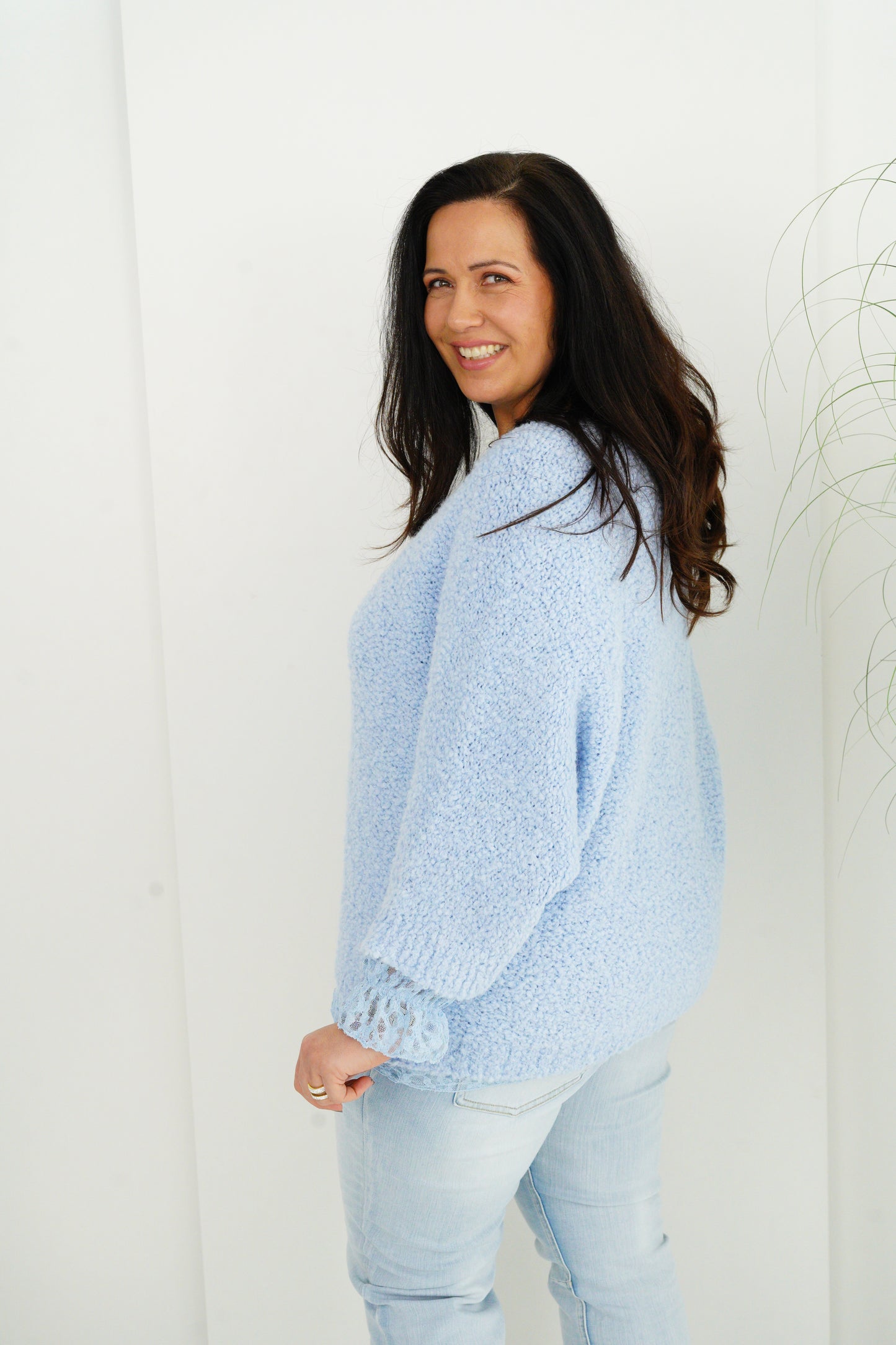 Pullover in Hellblau (40-44)