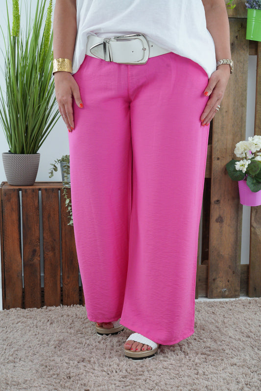 Marlenehose in Himbeerpink (42-44+)