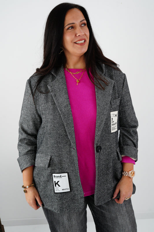 Blazer in Schwarz (42-44+)