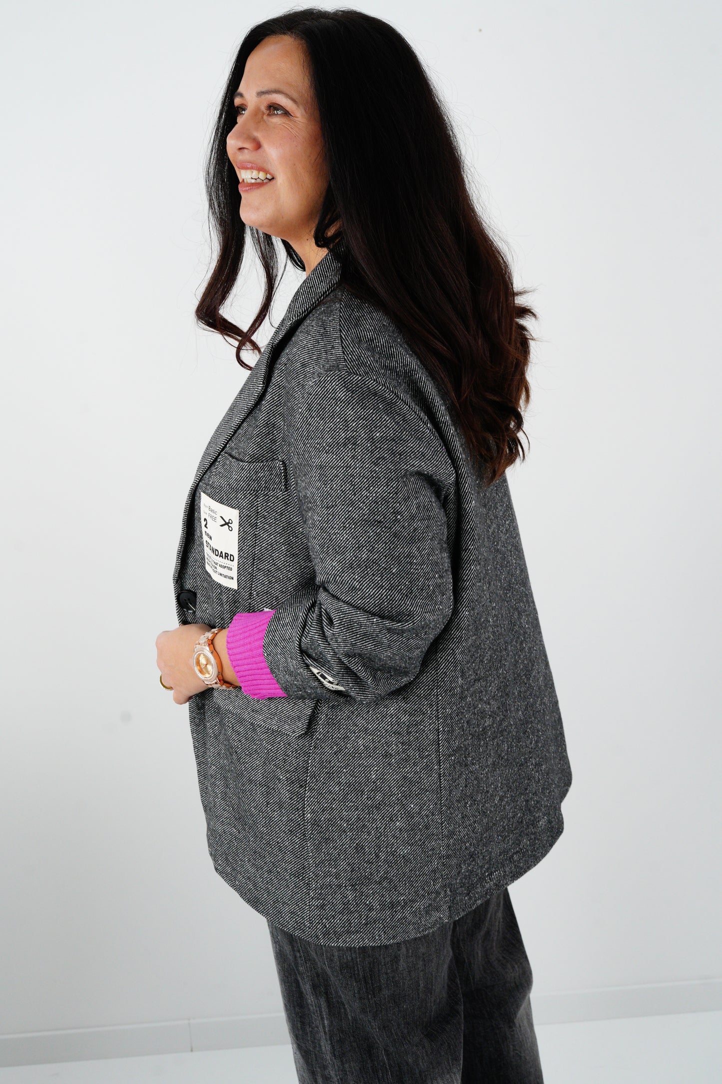 Blazer in Schwarz (42-44+)