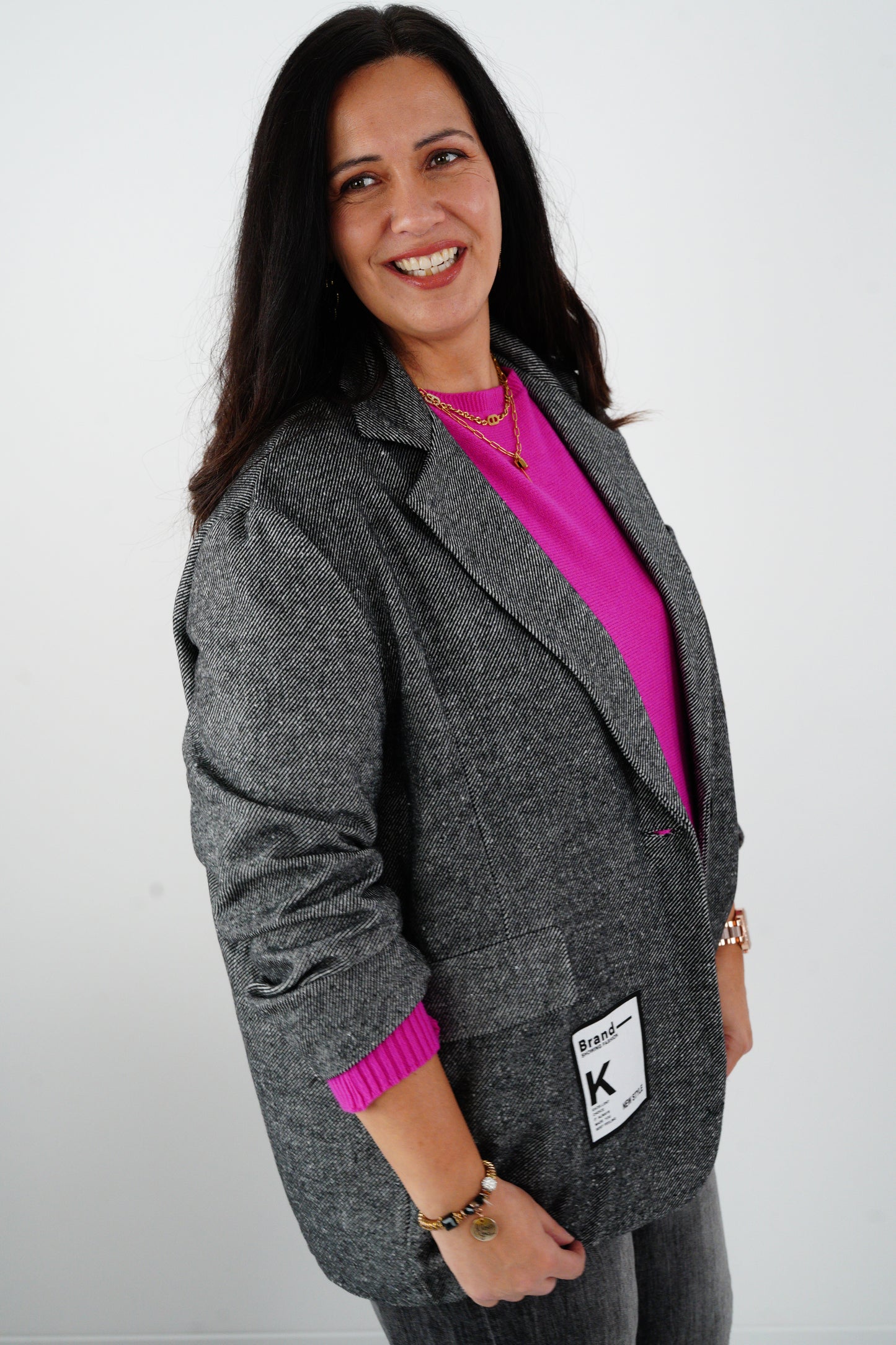 Blazer in Schwarz (42-44+)