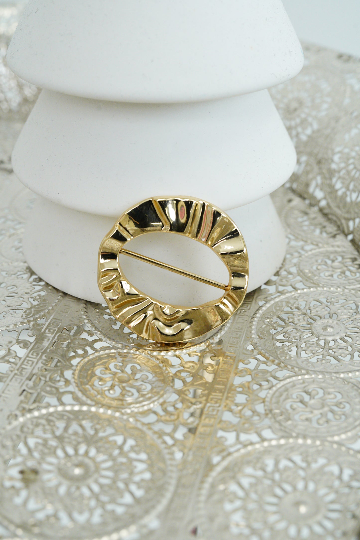 Blusenring Goldfarbig (Onesize)