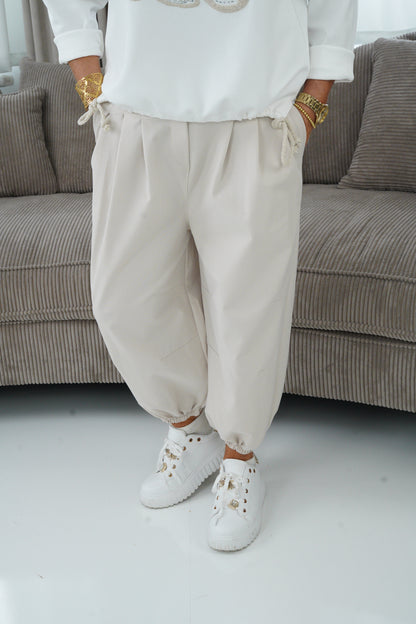 Joggpant in Beige (38-42+)