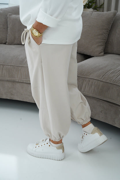 Joggpant in Beige (38-42+)
