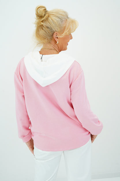 Sweatshirt in Rosa (38-44)