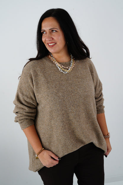 Pullover in Cappuchino (40-48)