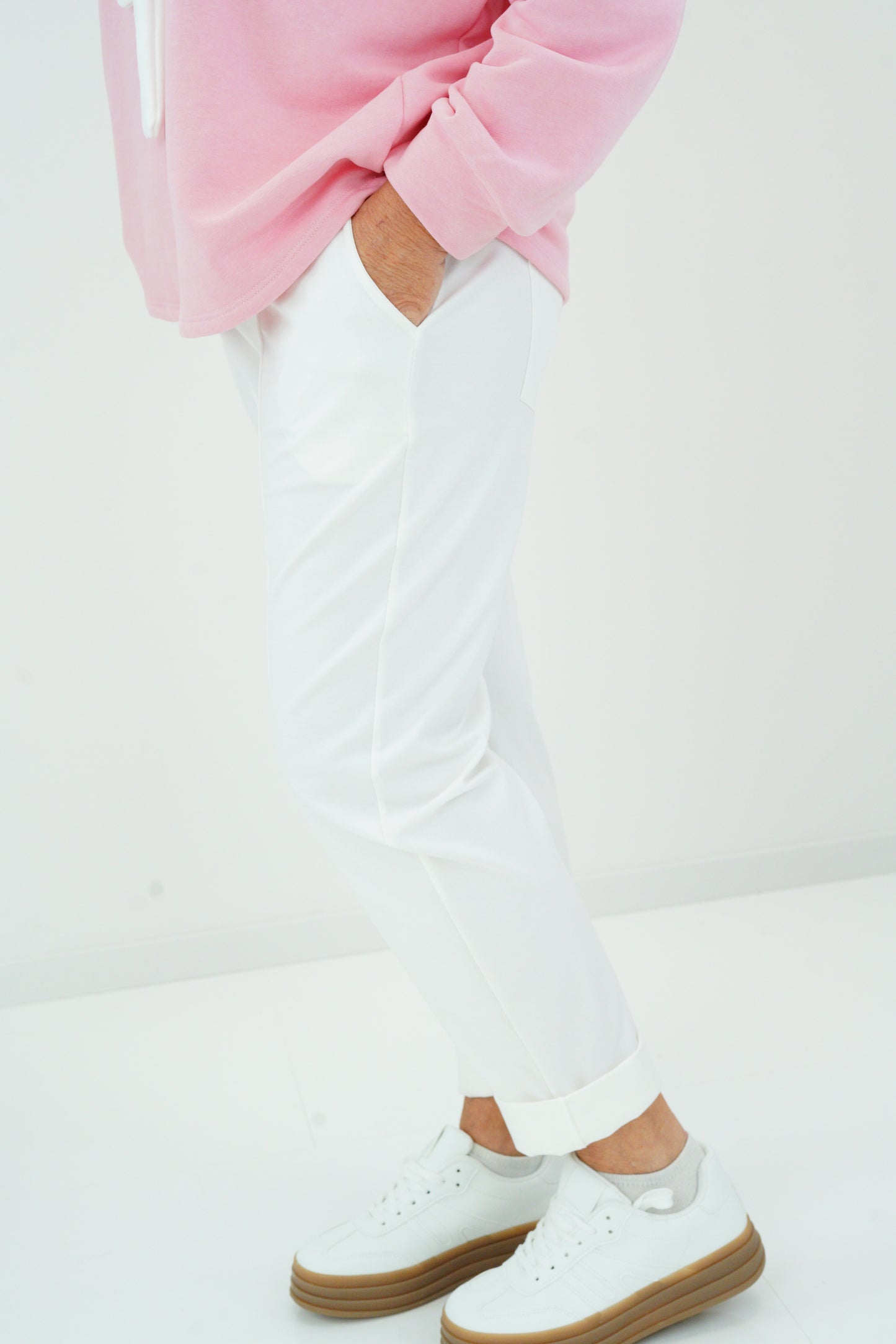 Joggpant in Offwhite (38-42)