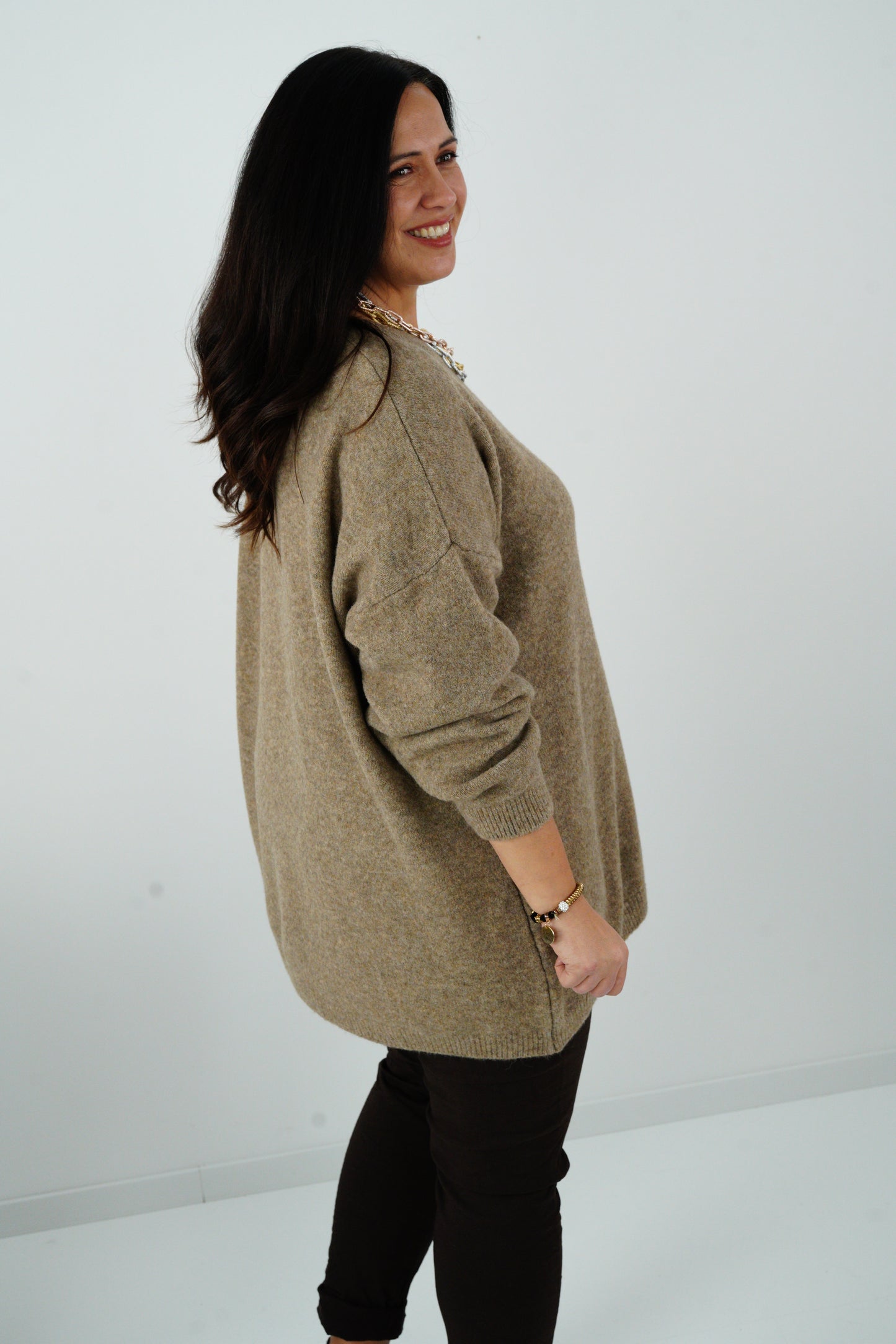 Pullover in Cappuchino (40-48)