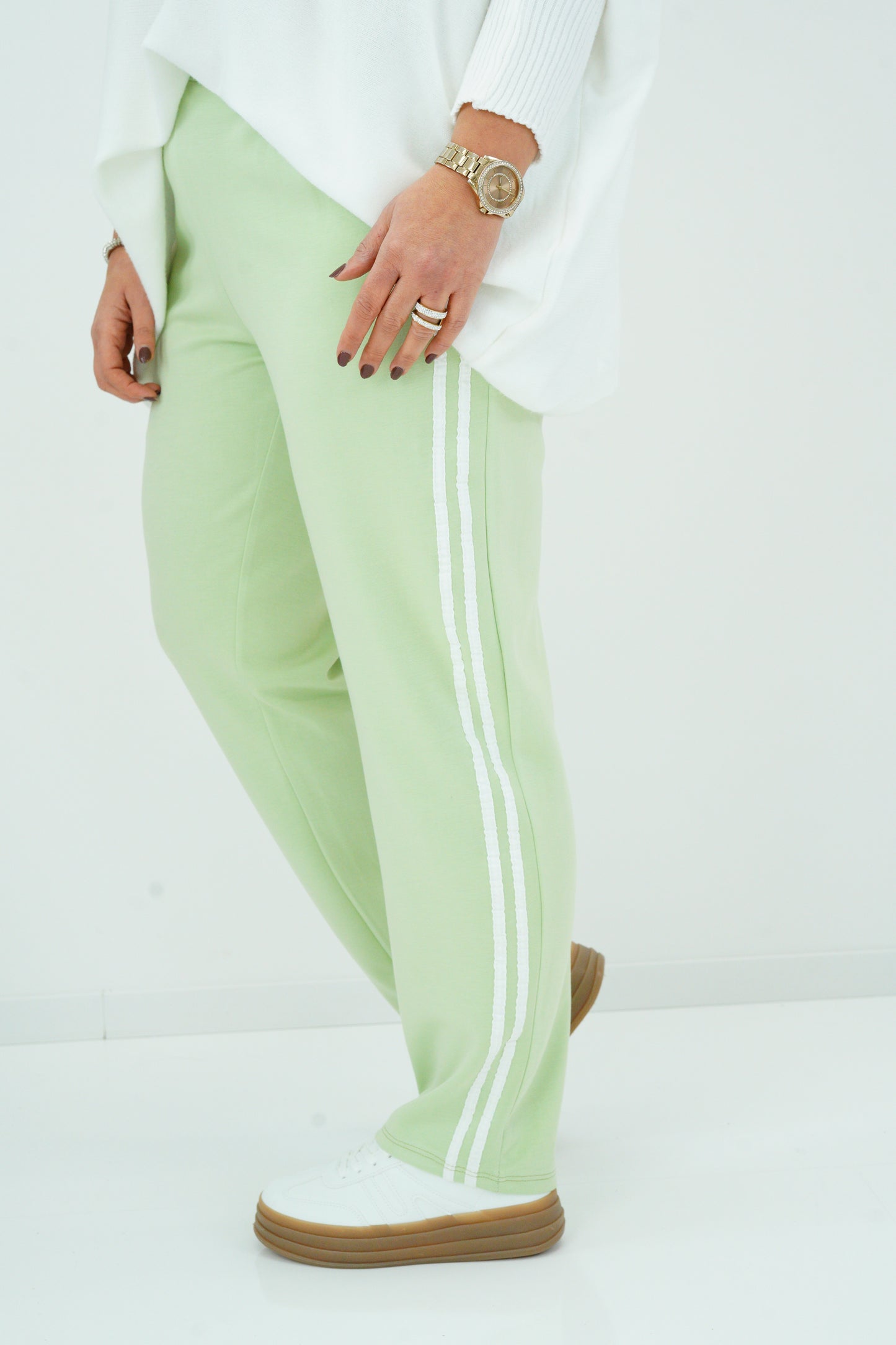 Joggpant in Pistazie (42-46)