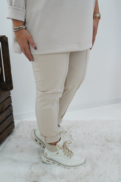 Joggpant in Beige (38-44)