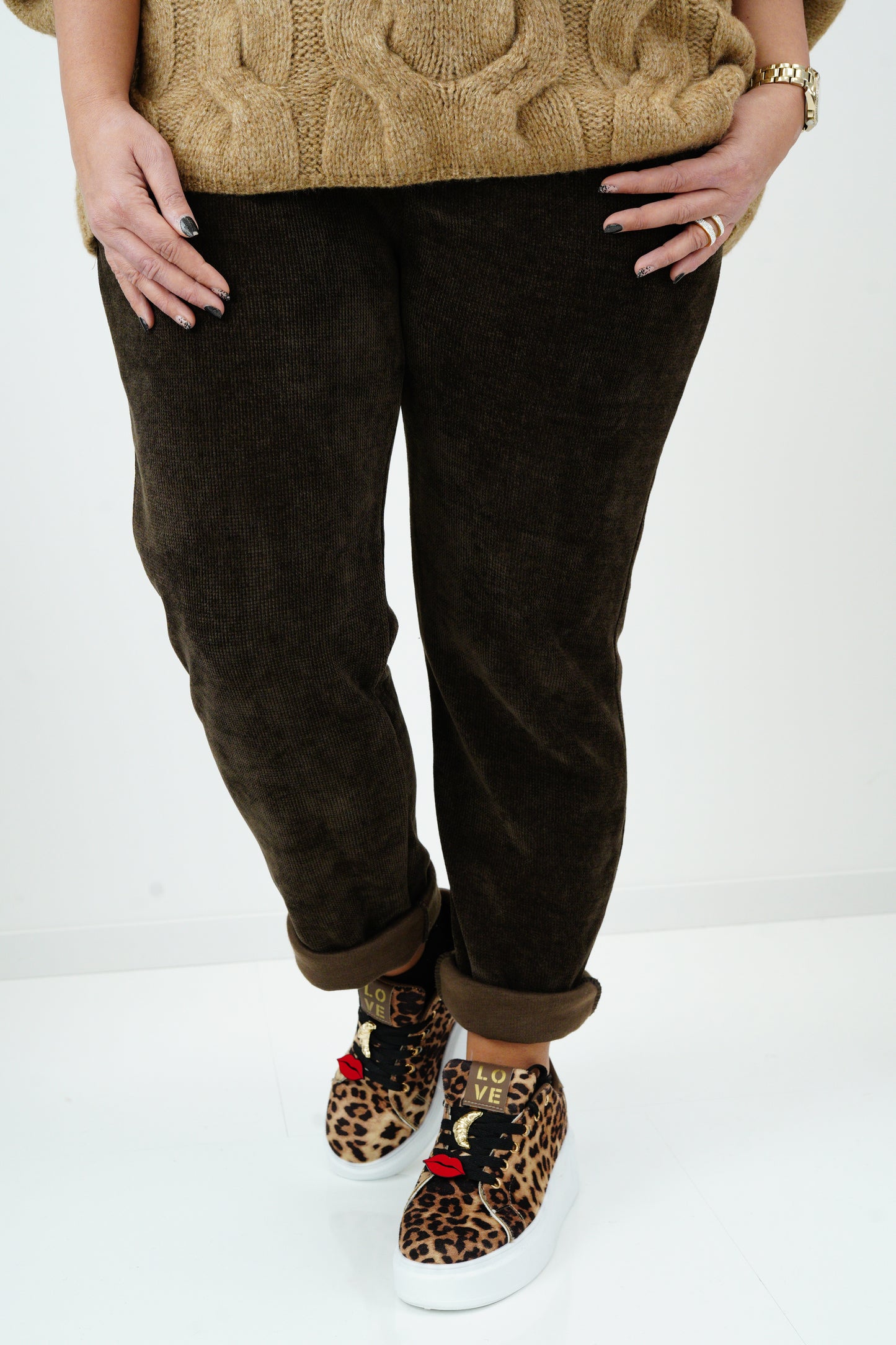 Joggpant in Chocolate (42-46)