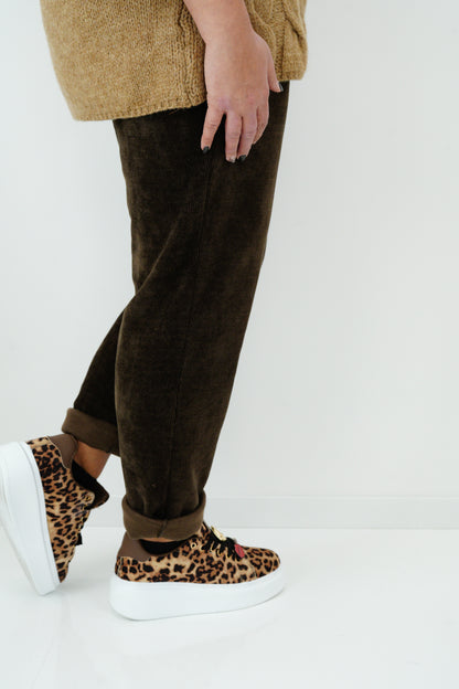 Joggpant in Chocolate (42-46)