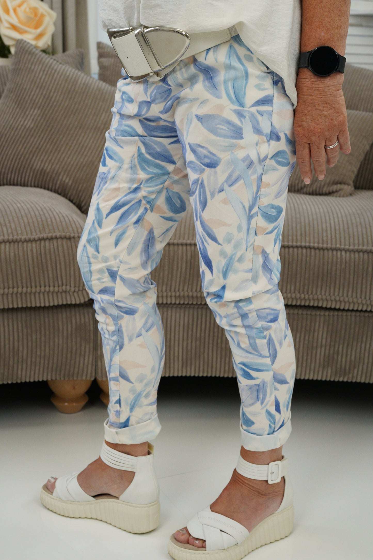Joggpant in Hellblau (38-42)