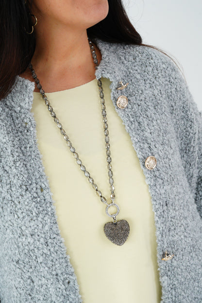 Kette in Anthrazit-Grau