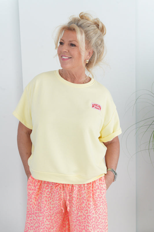 Sweatshirt in Vanille (38-44)