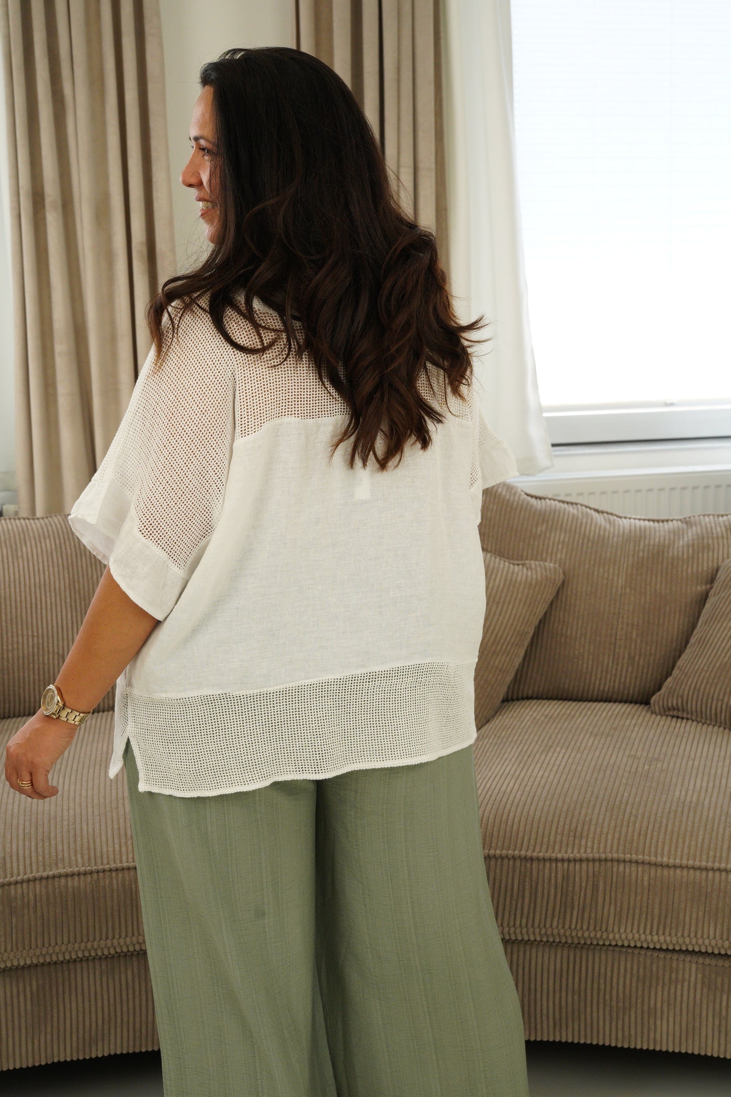 T-Shirt in Weiß (40-44)
