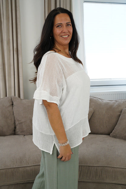 T-Shirt in Weiß (40-44)