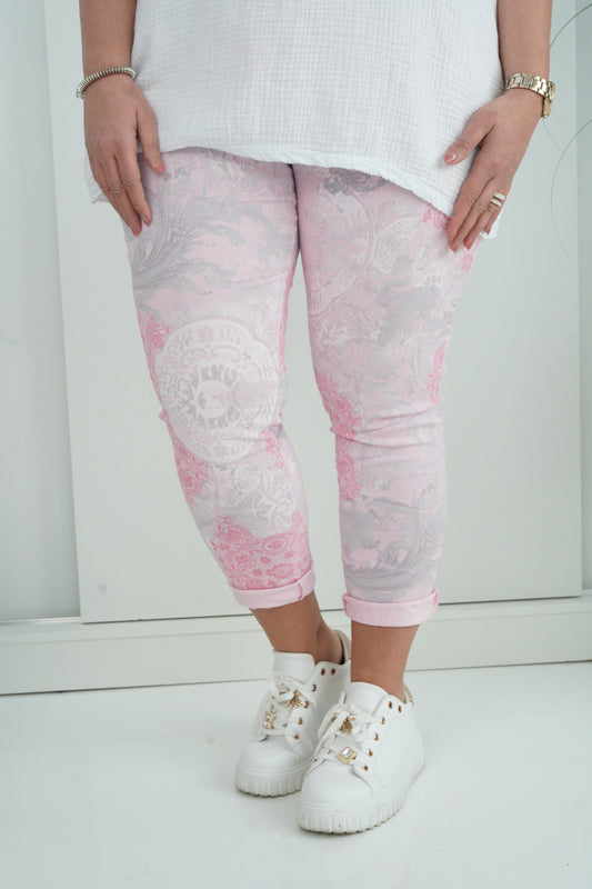Joggpant in Rosa-Hellgrau (40-44)