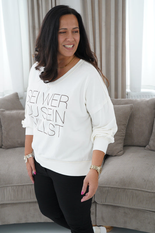 Pullover in Off-White (38-42)