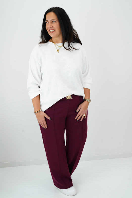 Pullover in Weiß (42-44+)