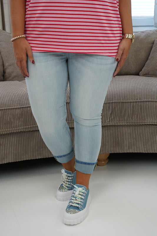 Jeans in Jeansblau (M,L,Xl)