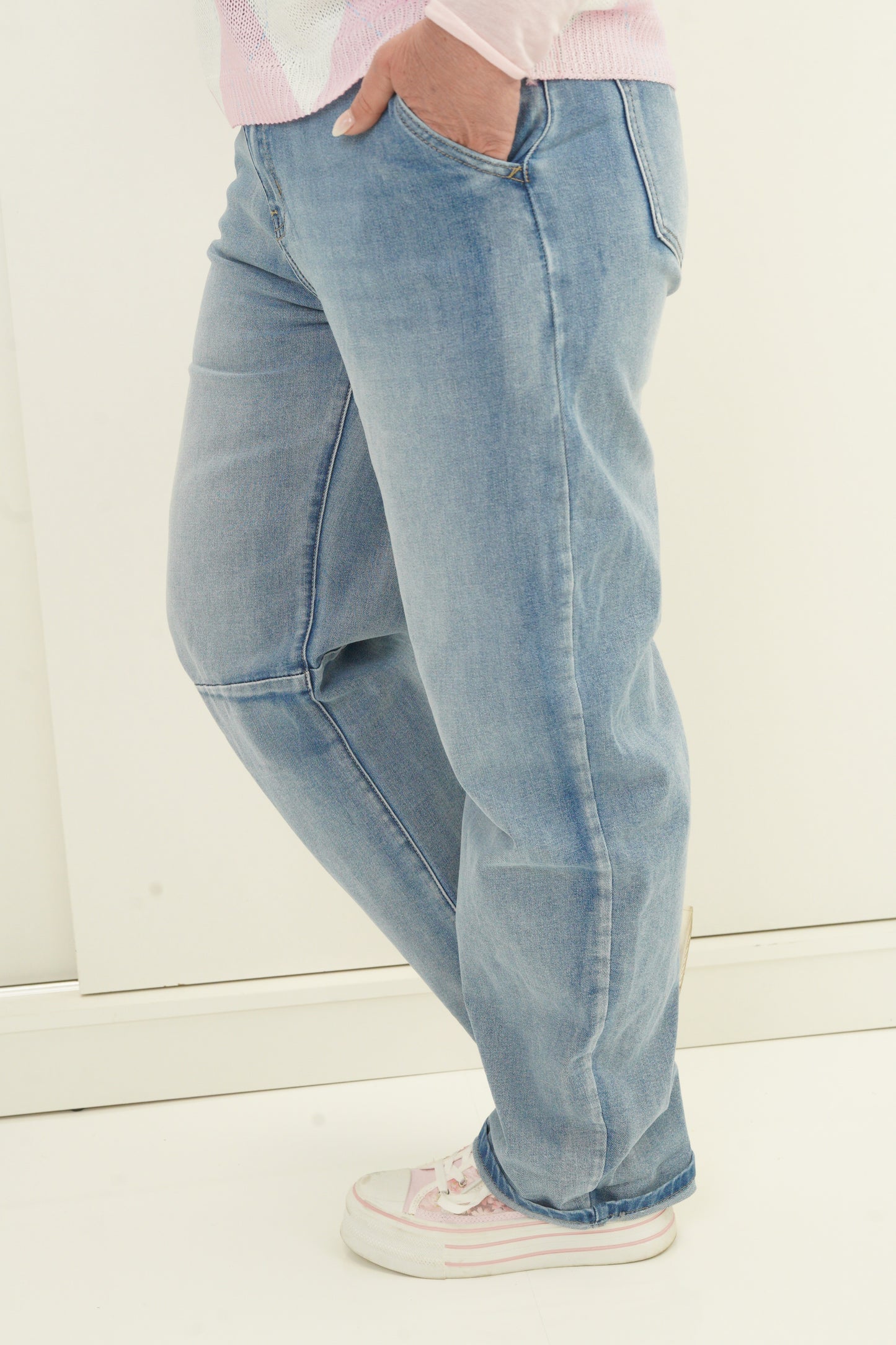 Jeans in Light-Blue Denim (S,M,L,XL)