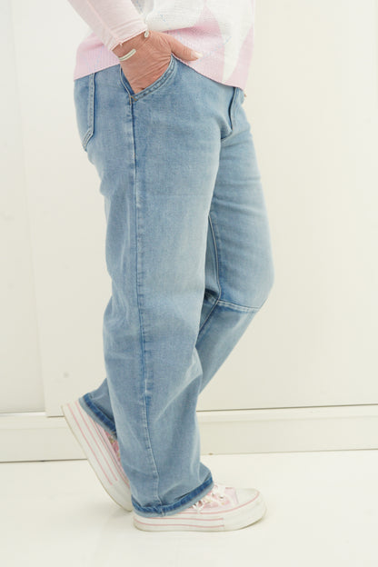 Jeans in Light-Blue Denim (S,M,L,XL)