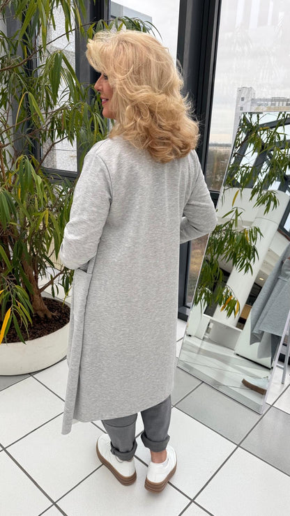 Mantel in Light-Grey (38-44+)