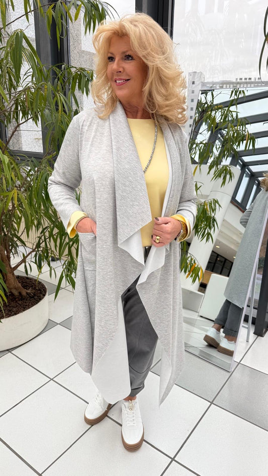 Mantel in Light-Grey (38-44+)