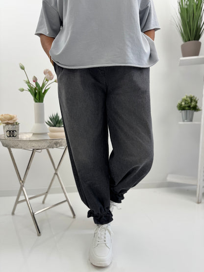 Coole Jeans in klassischem Schwarz (38-42/44)