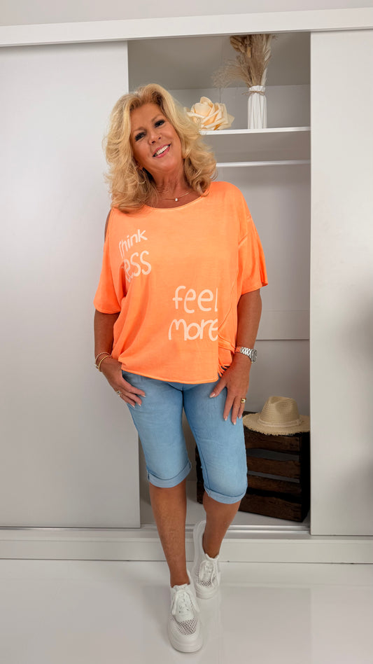 T-Shirt in Neon-Orange (42-46)