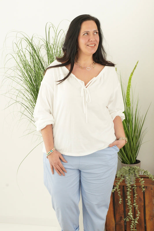 Shirt in Weiß (38-44)