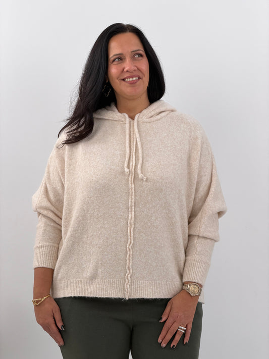 Pullover in warmem Beige (40-44)