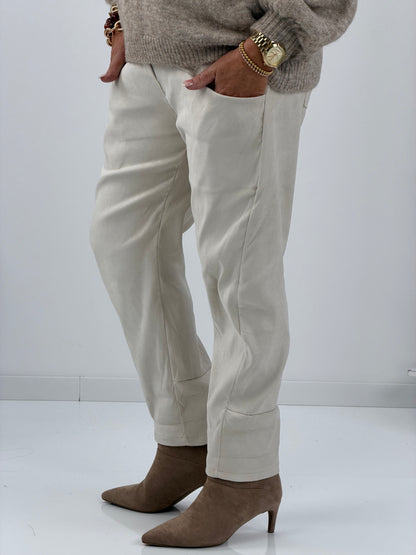 Hose in sanftem Beige (38-42)