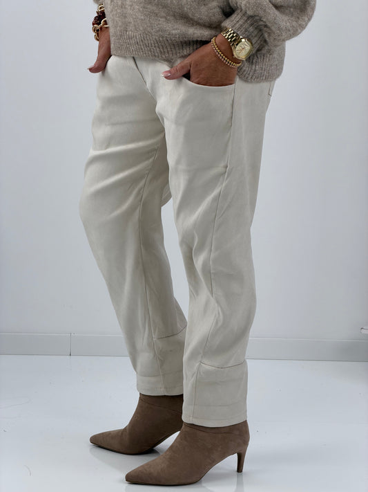 Hose in sanftem Beige (38-42)