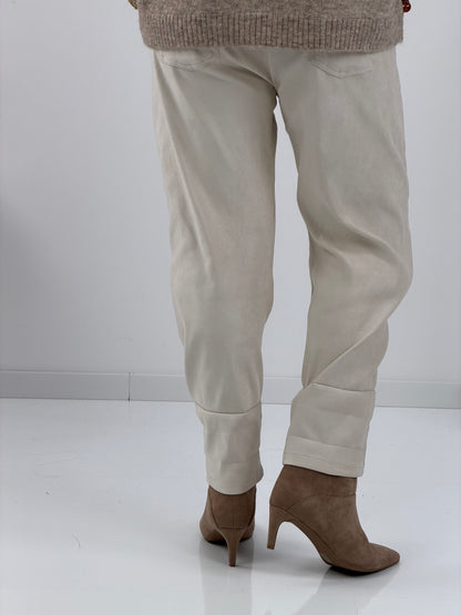 Hose in sanftem Beige (38-42)