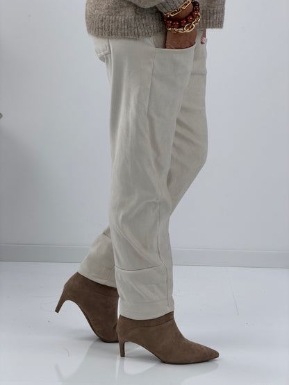 Hose in sanftem Beige (38-42)