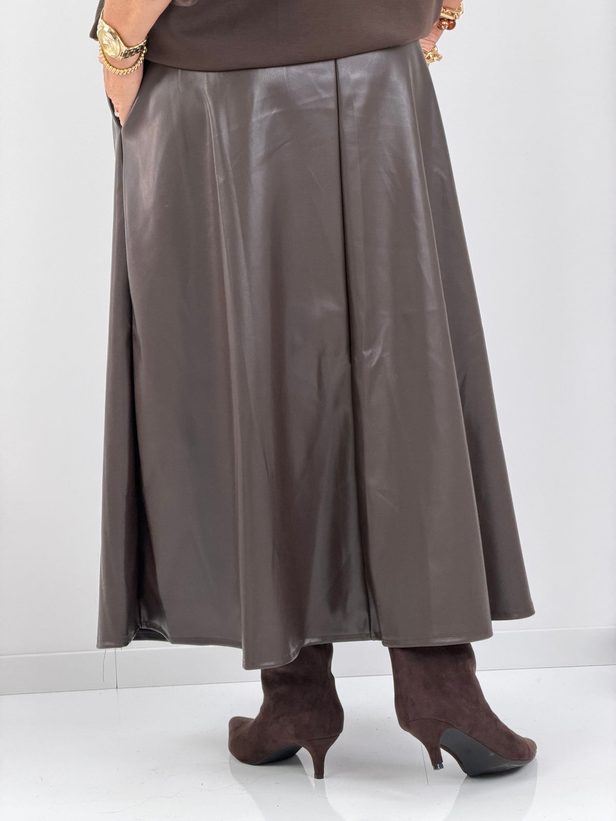 Rock in edlem Schokobraun (M/L)