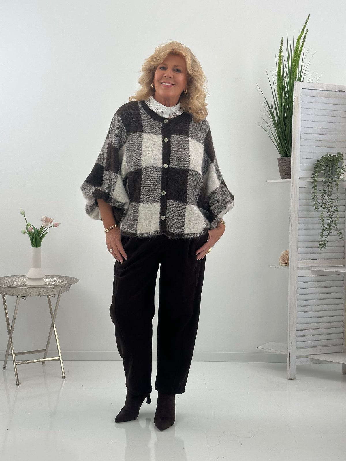 Elegante Hose in einem sanftem Schoko (38-42/44)